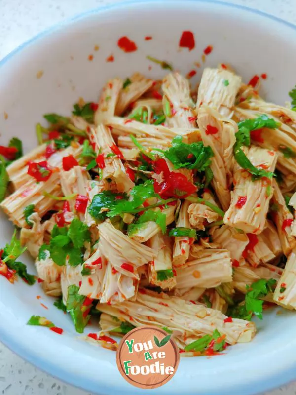 Bean curd in cold sauce