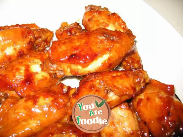 Delicious chicken wings