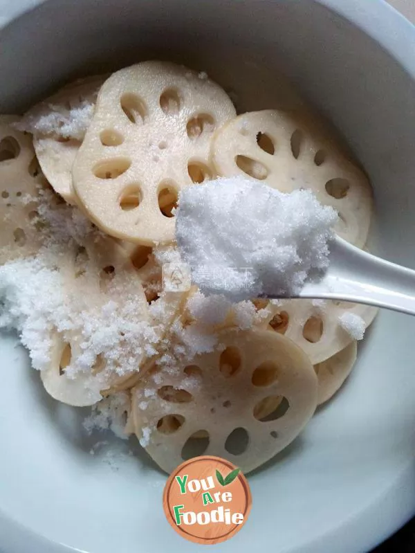 Shredded Lotus-root slice