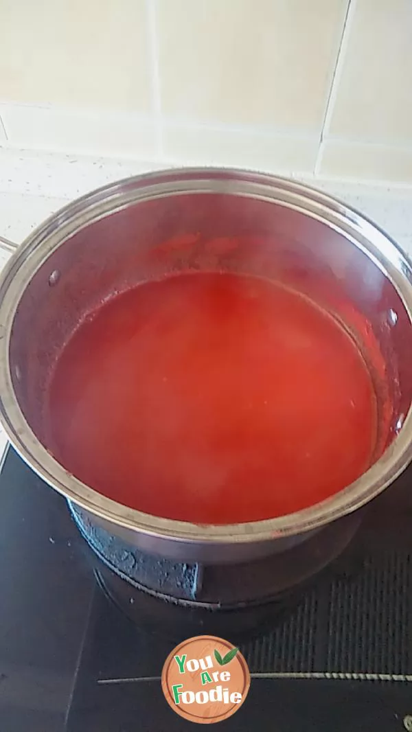 Homemade ketchup