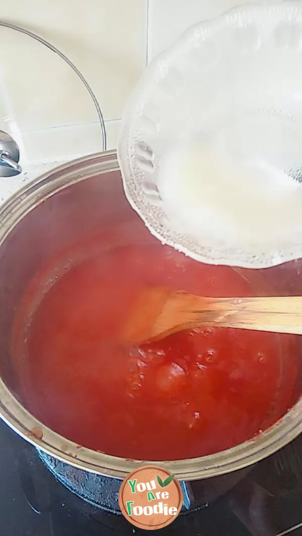 Homemade ketchup