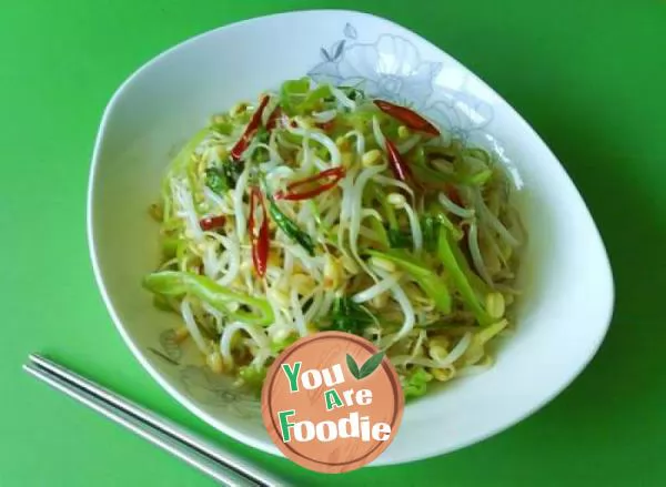 Spicy-green-bean-sprouts