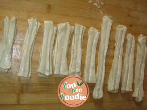 Healthy version -- homemade fried dough sticks