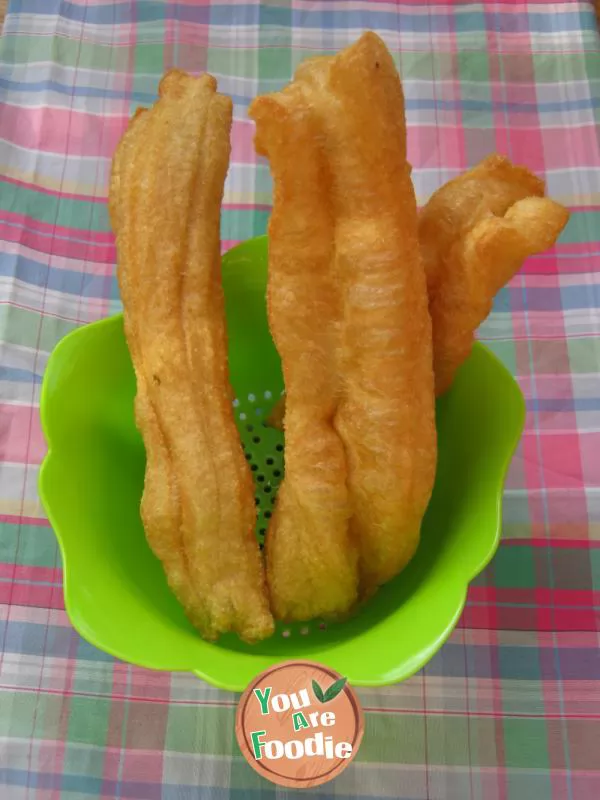 Healthy version -- homemade fried dough sticks