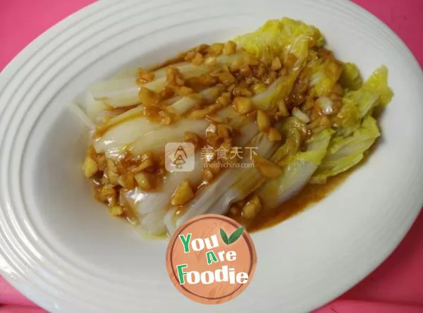 Boiled baby cabbage