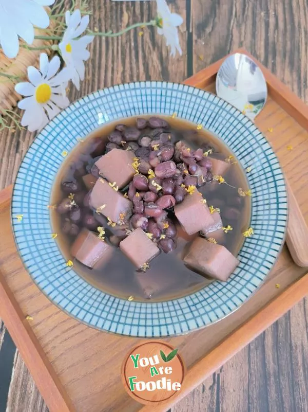 Red Bean and Taro Soup