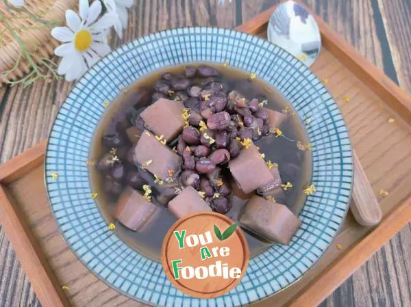 Red Bean and Taro Soup