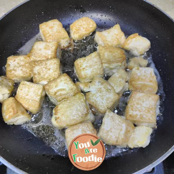 Braised Tofu with Cabbage