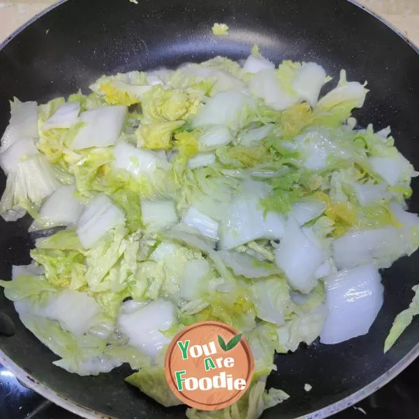 Braised Tofu with Cabbage