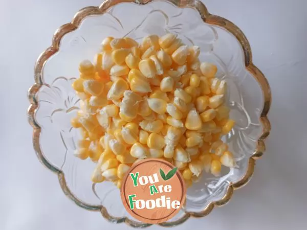 Baked corn with cheese in air fryer