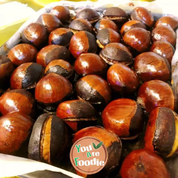 Sugar roasted chestnuts