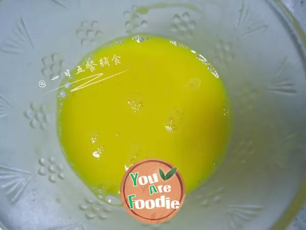 Steamed egg with q-bomb