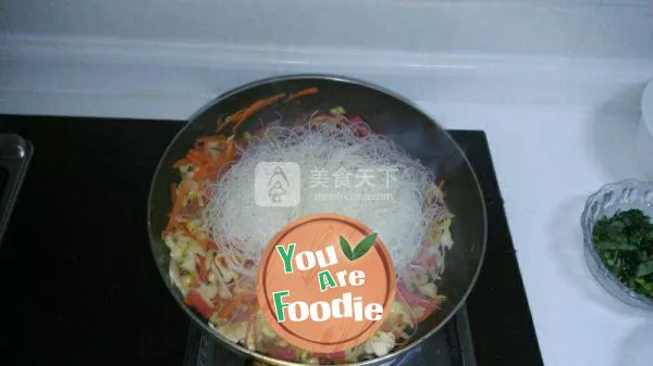 fried rice noodles