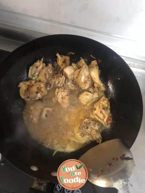 Braised chicken with beer