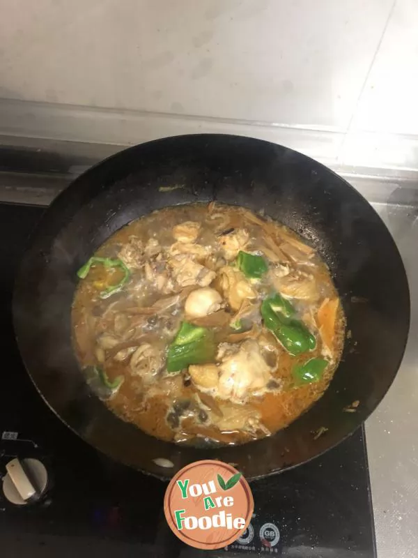 Braised chicken with beer