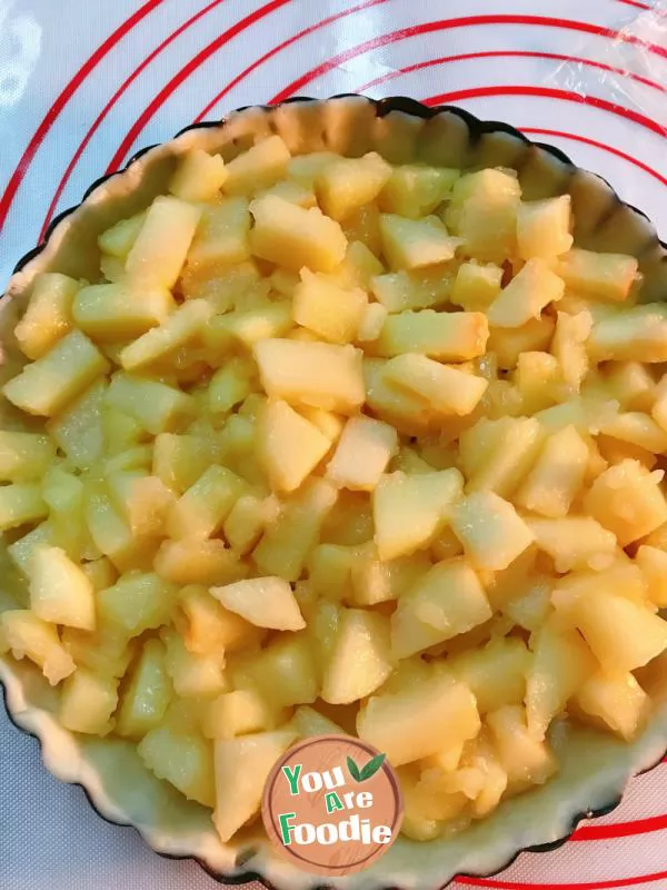 Christmas apple pie