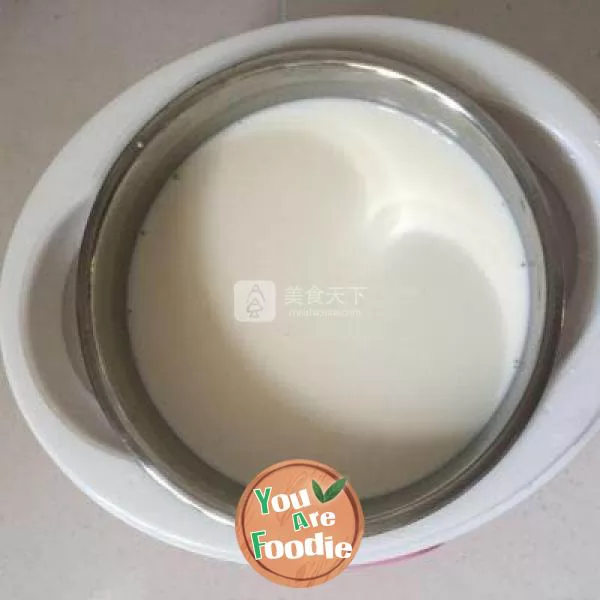 Homemade delicious yogurt