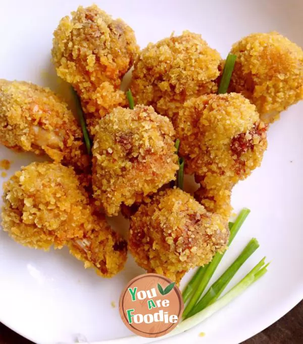 Crispy chicken leg with cumin flavor