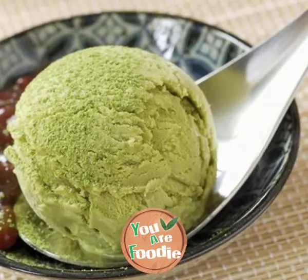 Matcha ice cream DIY