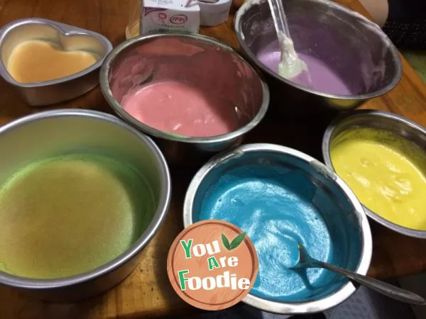 Rainbow cake