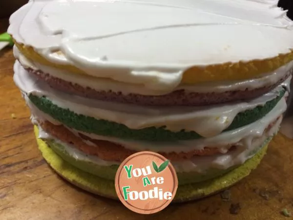 Rainbow cake