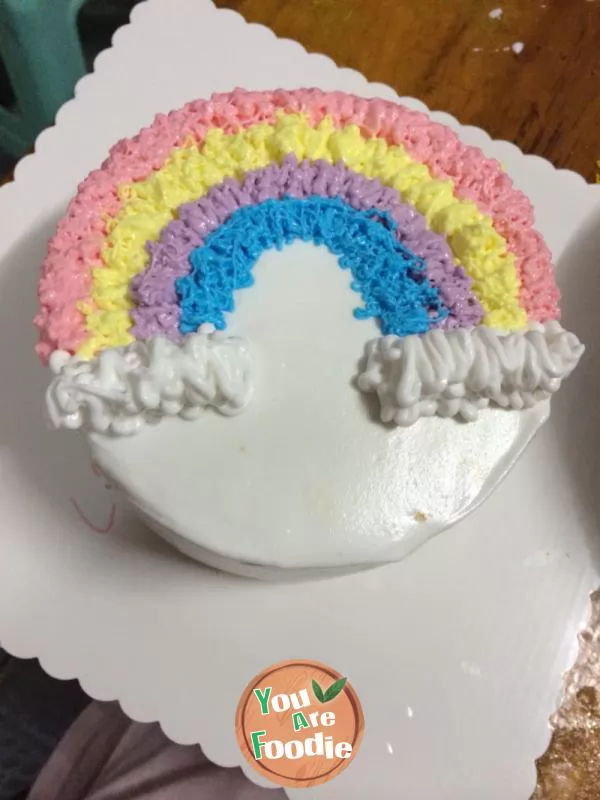 Rainbow cake