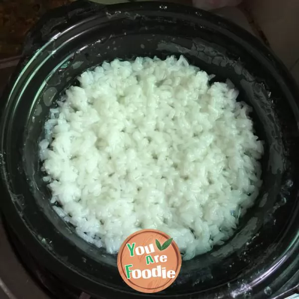 Steamed Rice with Dried Duck