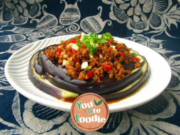 Eggplant with minced meat