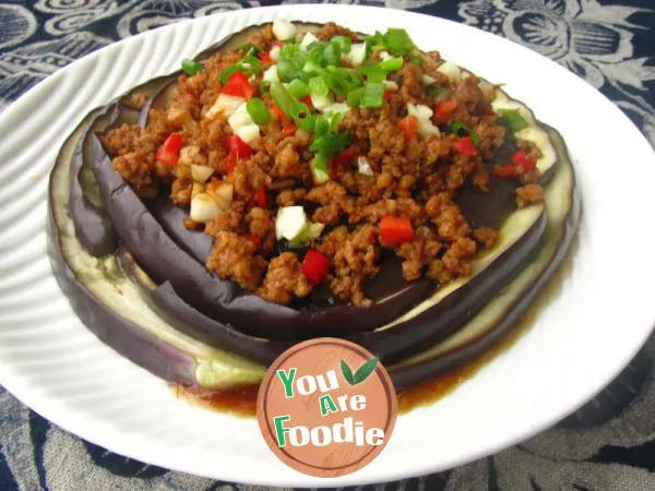 Eggplant with minced meat