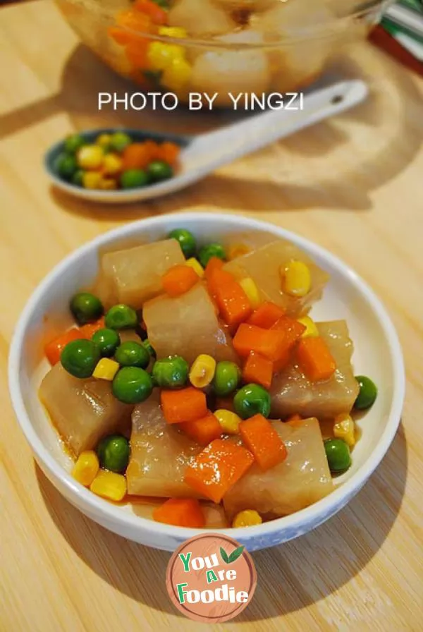 Mixed-vegetable-skin-jelly