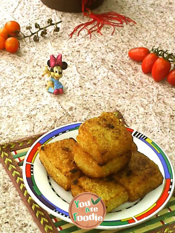 Fried-glutinous-rice-cake-with-pepper-and-salt