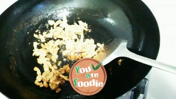 Sauteed Shredded Pork with Green Pepper