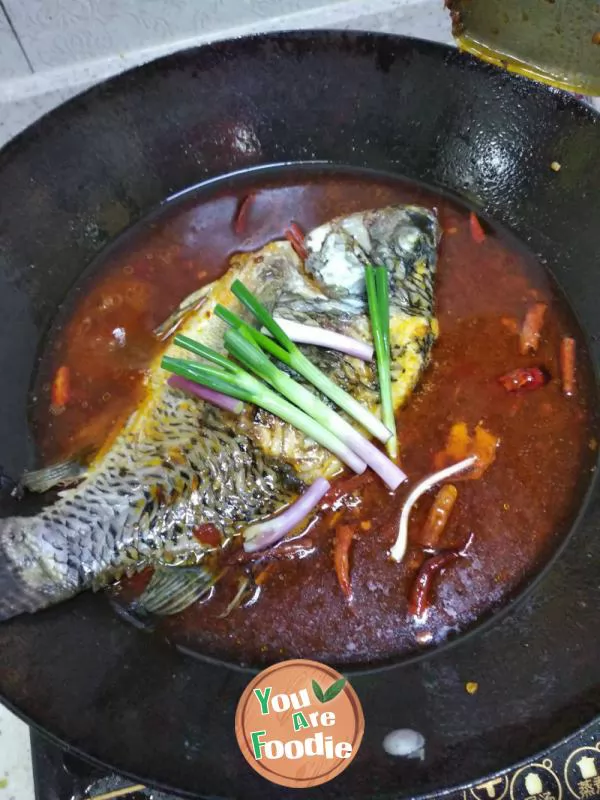 Braised tilapia