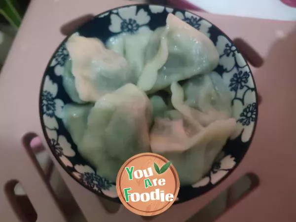 Boiling dumplings