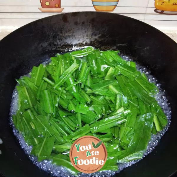 Stir fried Bitter Wheat with Fermented Grains