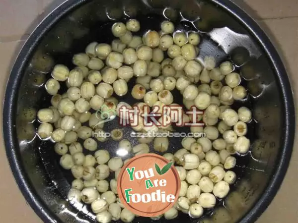 Rock sugar red jujube lotus seed