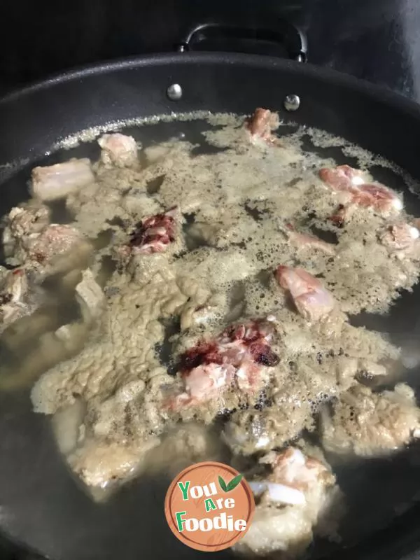 Stewed spareribs