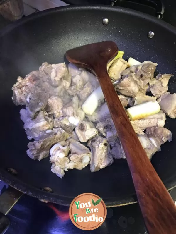 Stewed spareribs