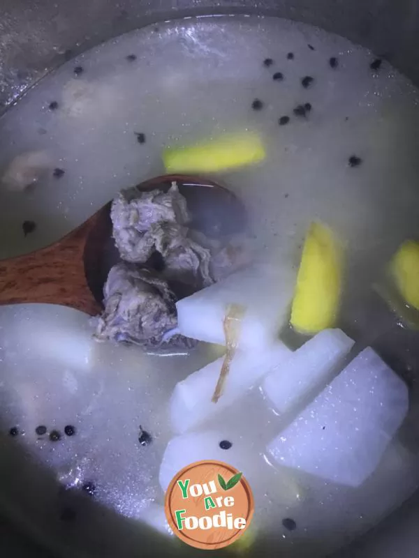 Stewed spareribs