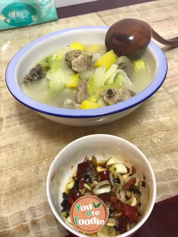 Stewed spareribs