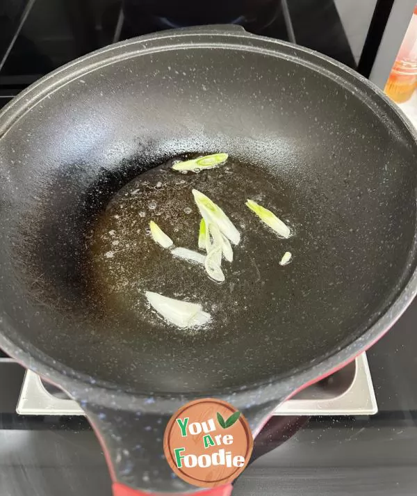 Fried celery with vegetables