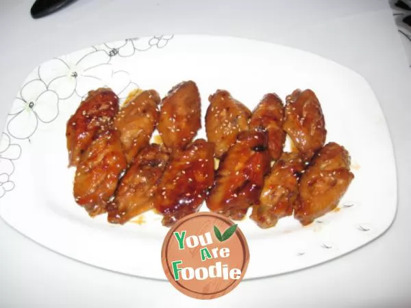 Rock sugar chicken wings