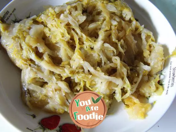 Boiled pork with pickled cabbage in Northeast China