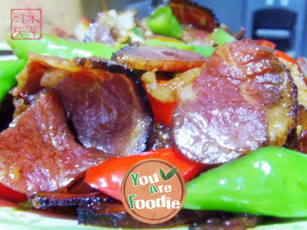 Stir fried bacon