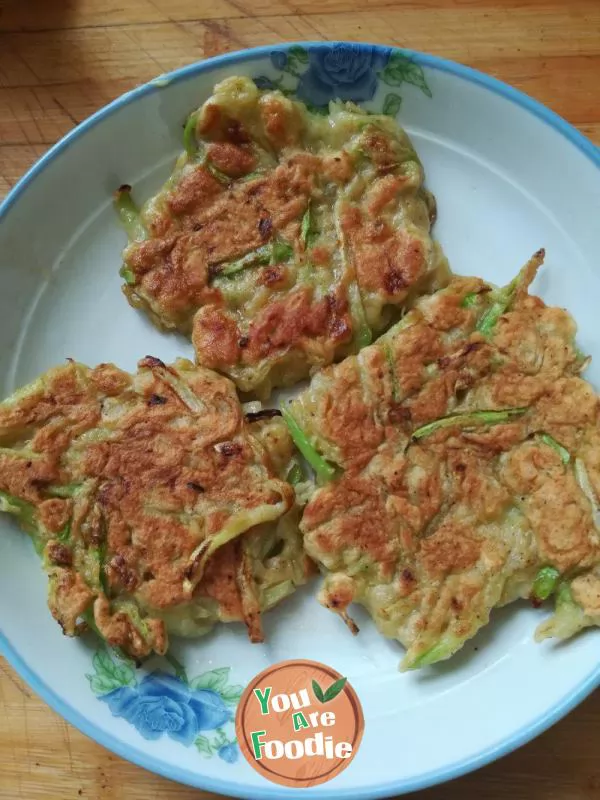 Gourd and melon pancakes