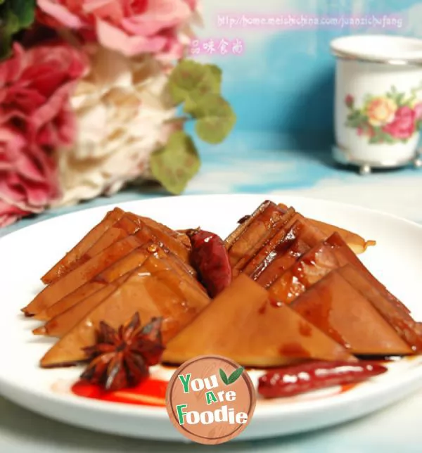 Dried-bean-curd-with-honey