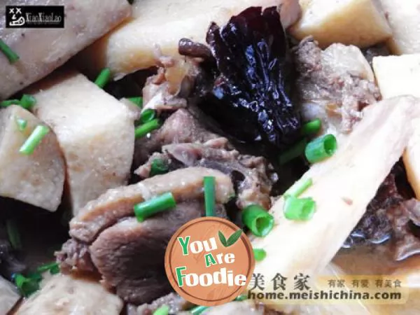 Braised duck in Huaishan