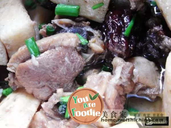 Braised duck in Huaishan