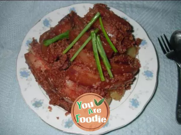 steamed-pork-with-rice-flour