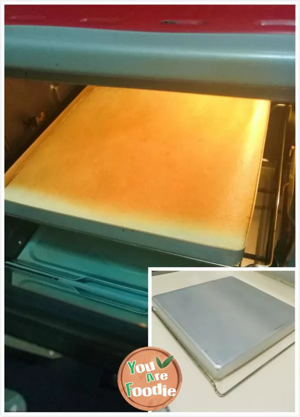 Tiger skin cake roll